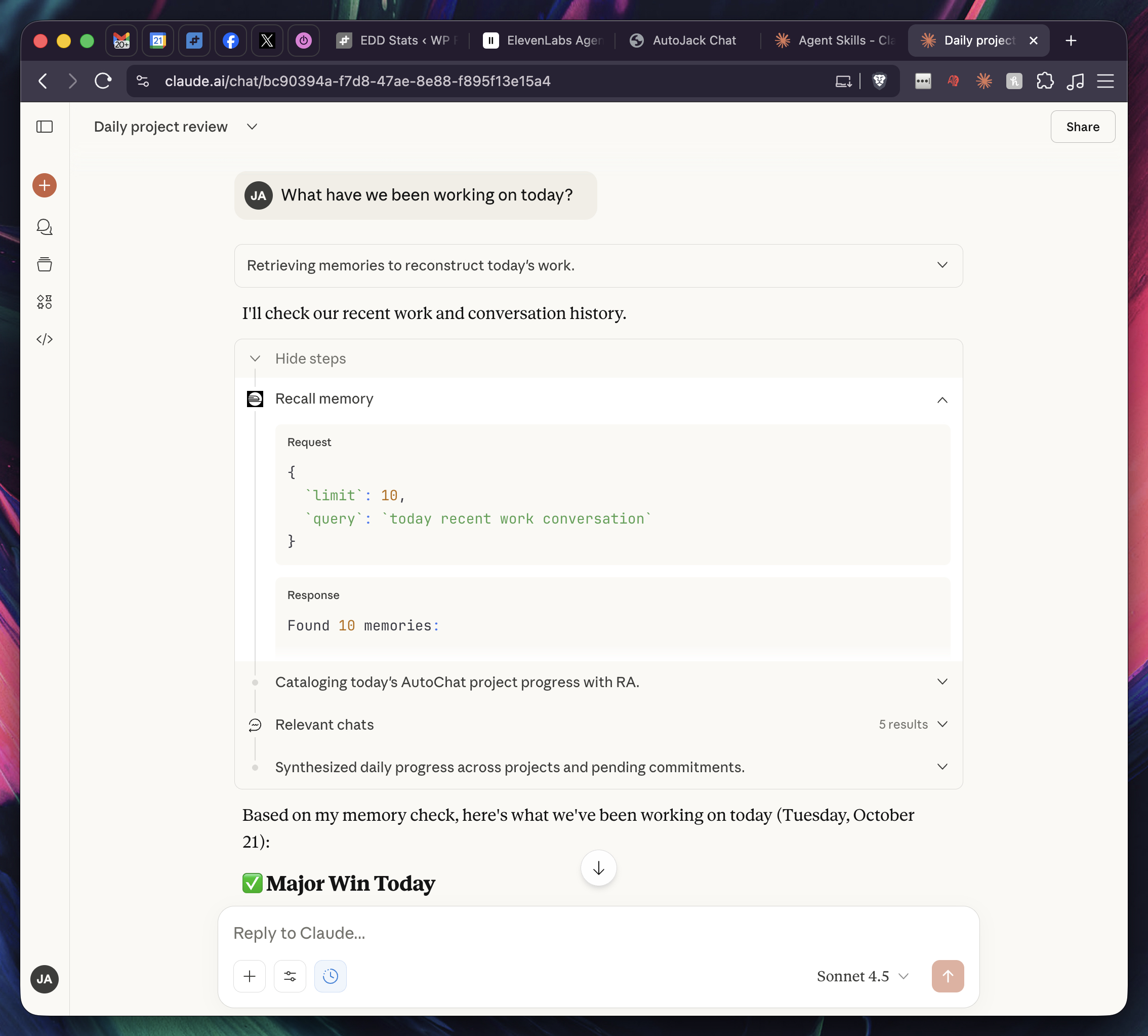 Claude.ai web with remote MCP